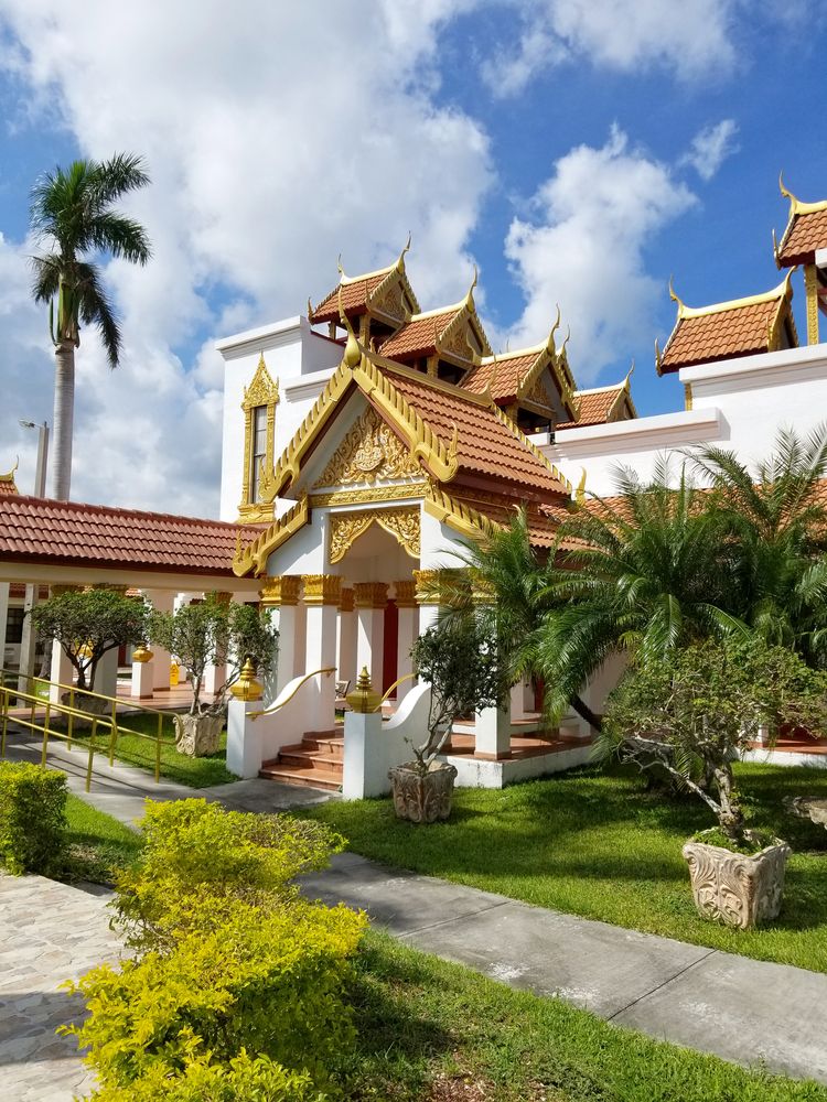 Exterior of Wat Buddharangsi Buddhist Temple