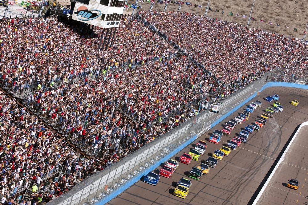 Aerial View of Phoenix Raceway