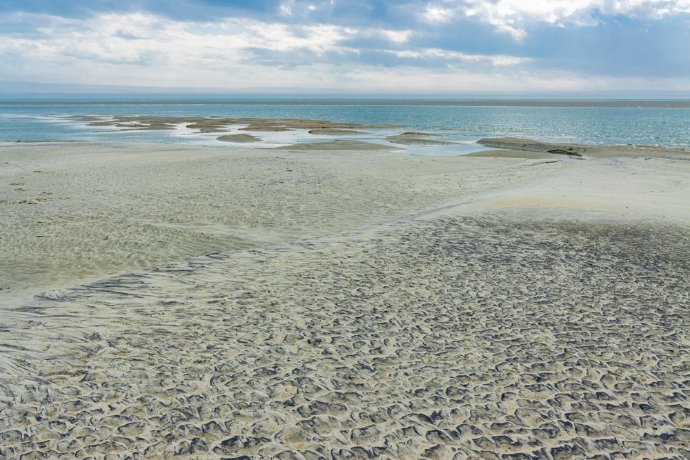Tide flats on North Beach
