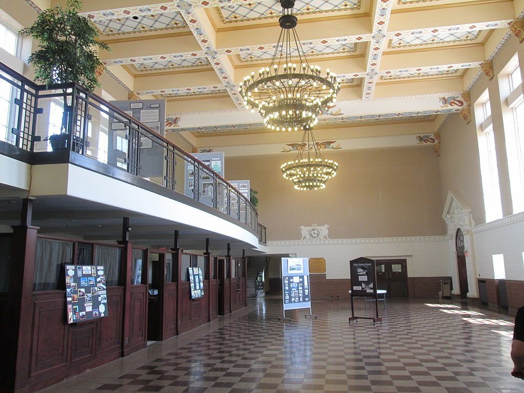 Interior of Great Overland Station