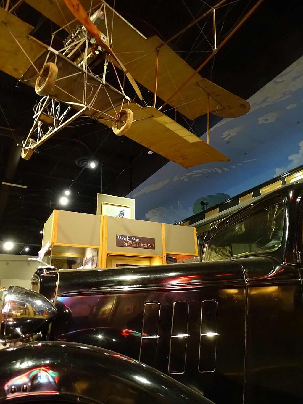 Vehicles displayed in Kansas Museum of History