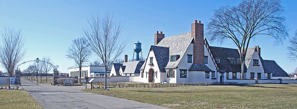 A building at Packard Proving Grounds Historic Site