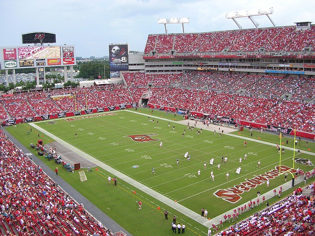 The field of Raymond James Stadium