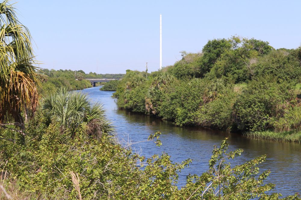 View of a canal from Upper Tampa Bay Trail