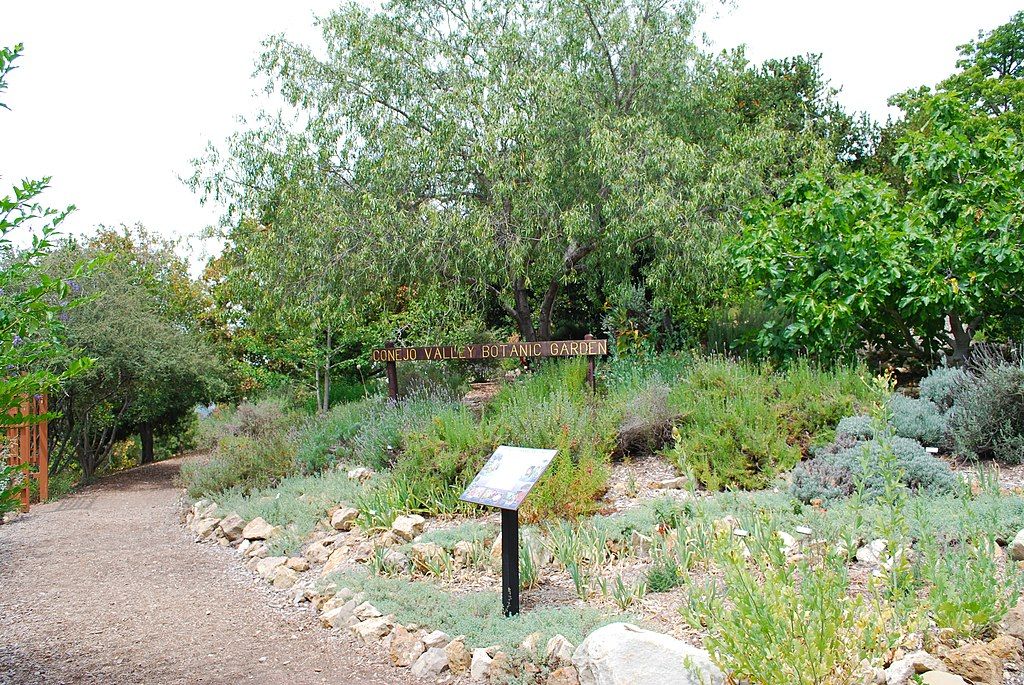 Mediterranean garden at Conejo Valley Botanic Garden