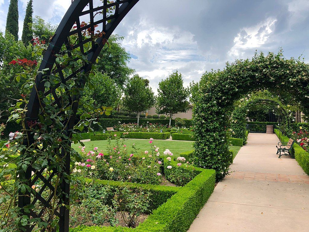 Rose garden at Gardens of the World