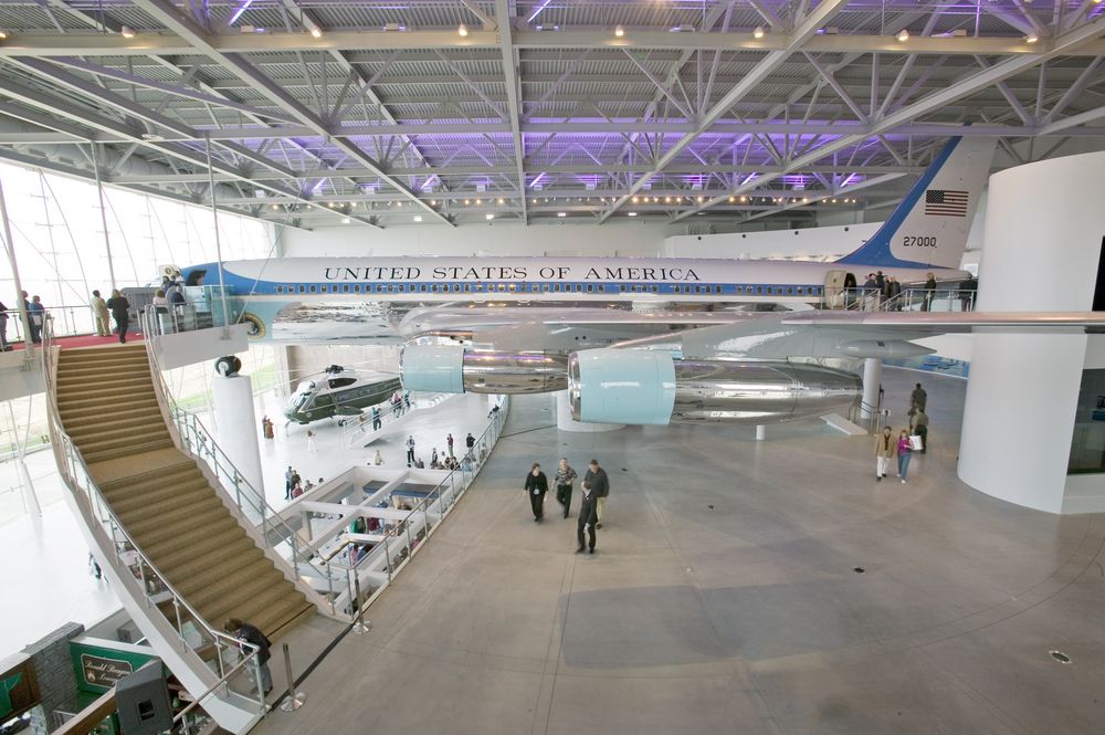 Air force one at the Ronald Reagan Presidential Library and Museum