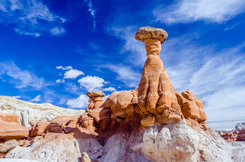 Rock formation inToadstool Hoodoos