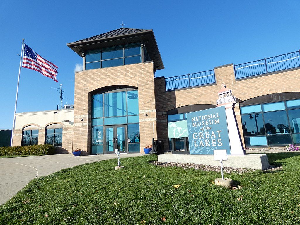 Exterior of the National Museum of the Great Lakes