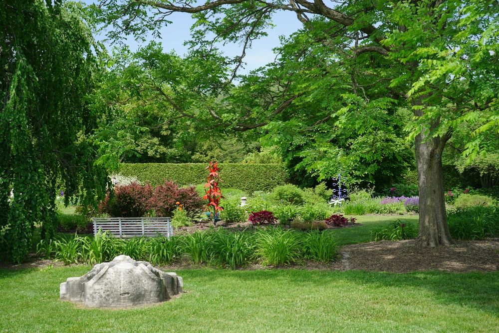 The grounds of Toledo Botanical Garden
