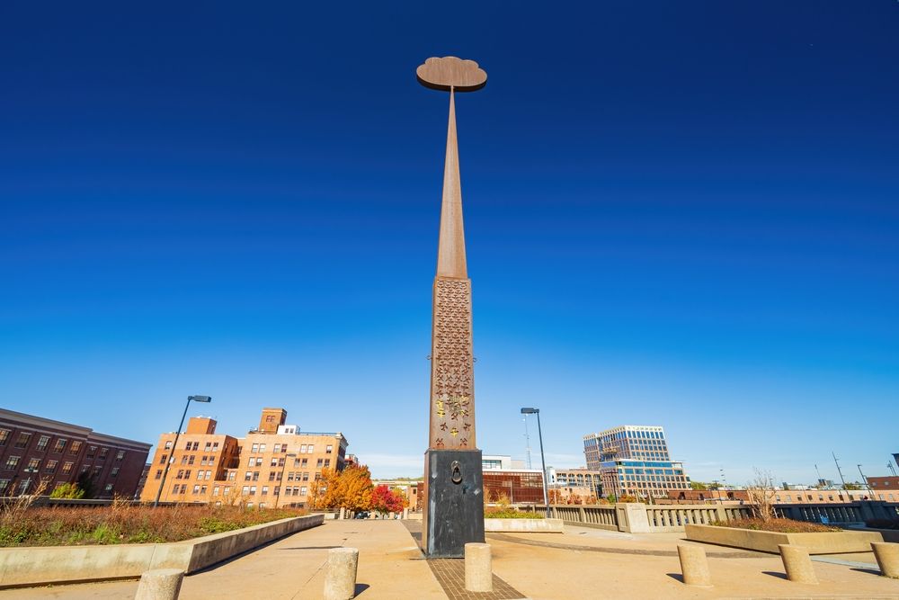 Daytime view of the Center of the Universe