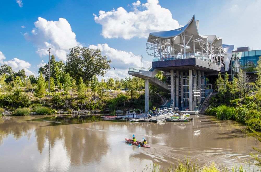 Boathouse at the Gathering Place