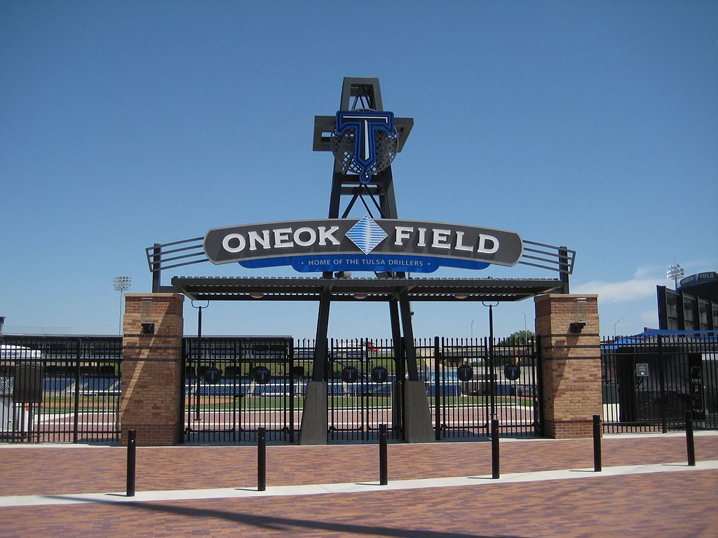Signage of ONEOK Field