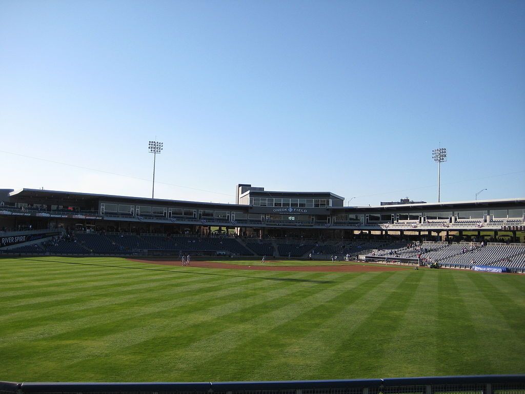 View of the empty ONEOK Field