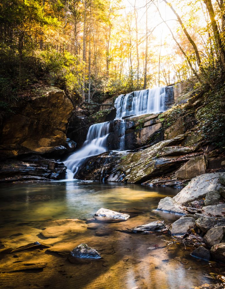 Waters of Little Bradley Falls
