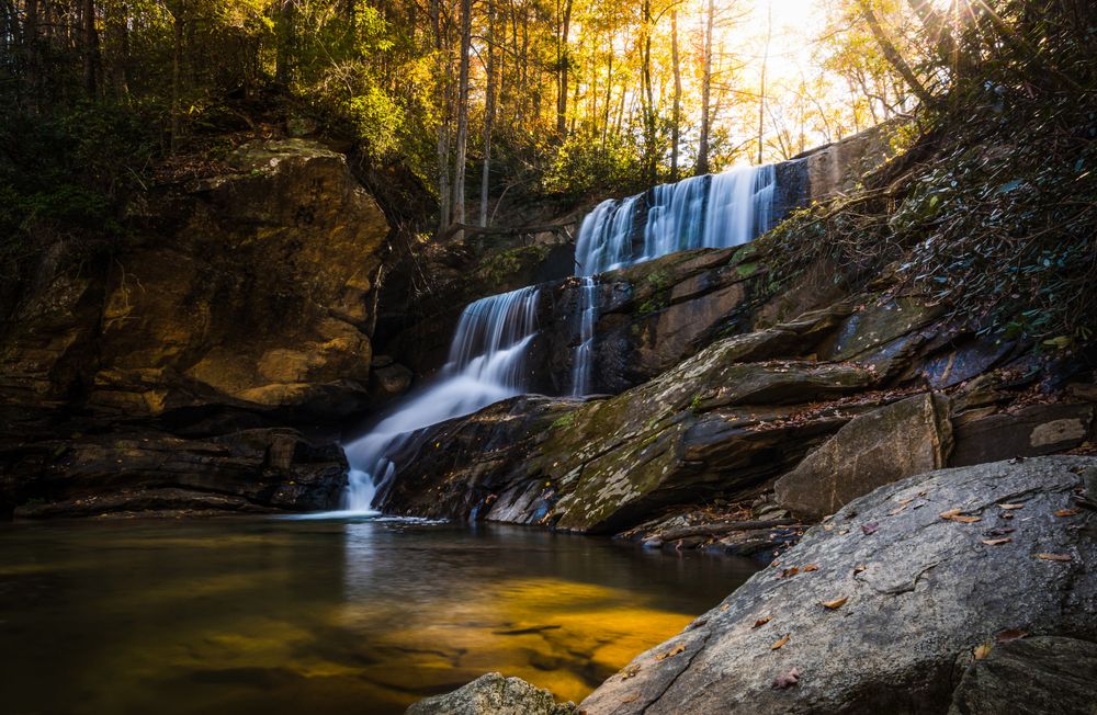 View of Little Bradley Falls