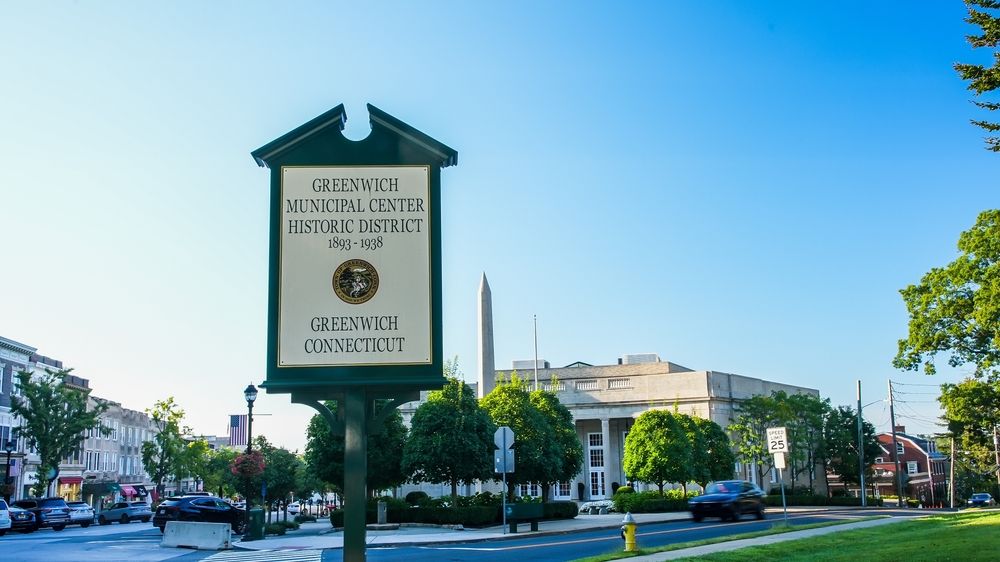 Signage of Greenwich Avenue Historic District