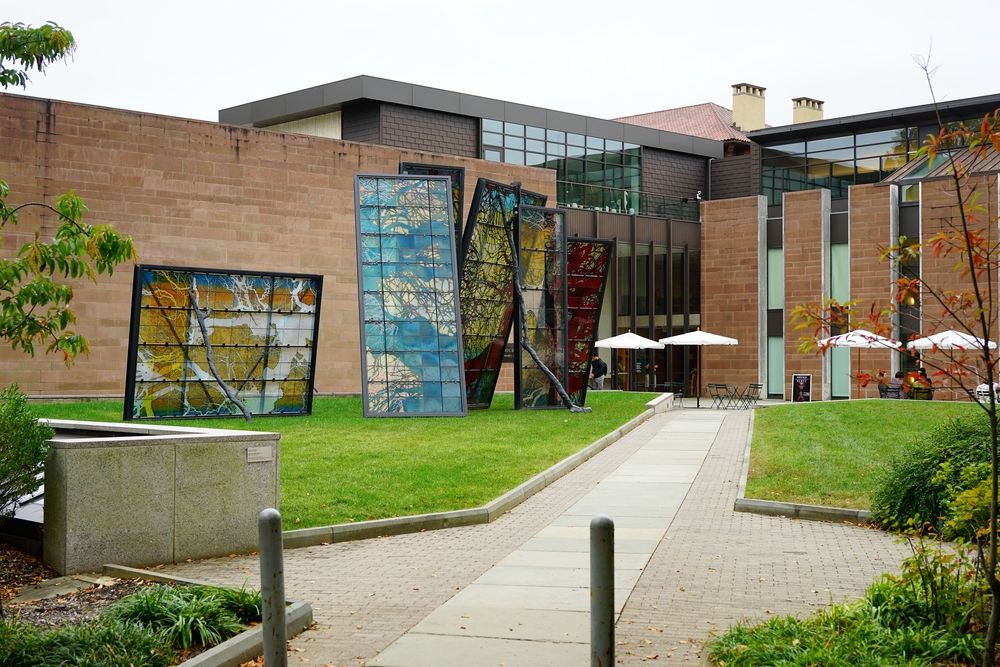 Exterior of Princeton University Art Museum