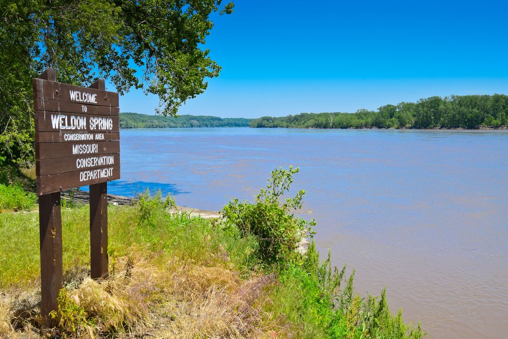 Daytime view of Weldon Spring Conservation Area