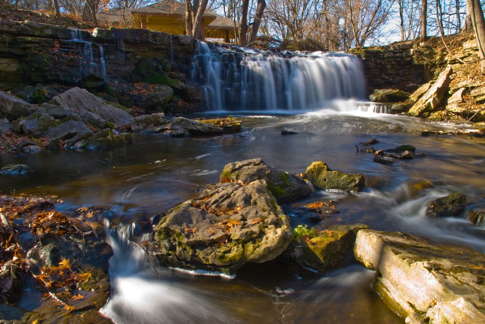 Waterfalls in Minneopa State Park
