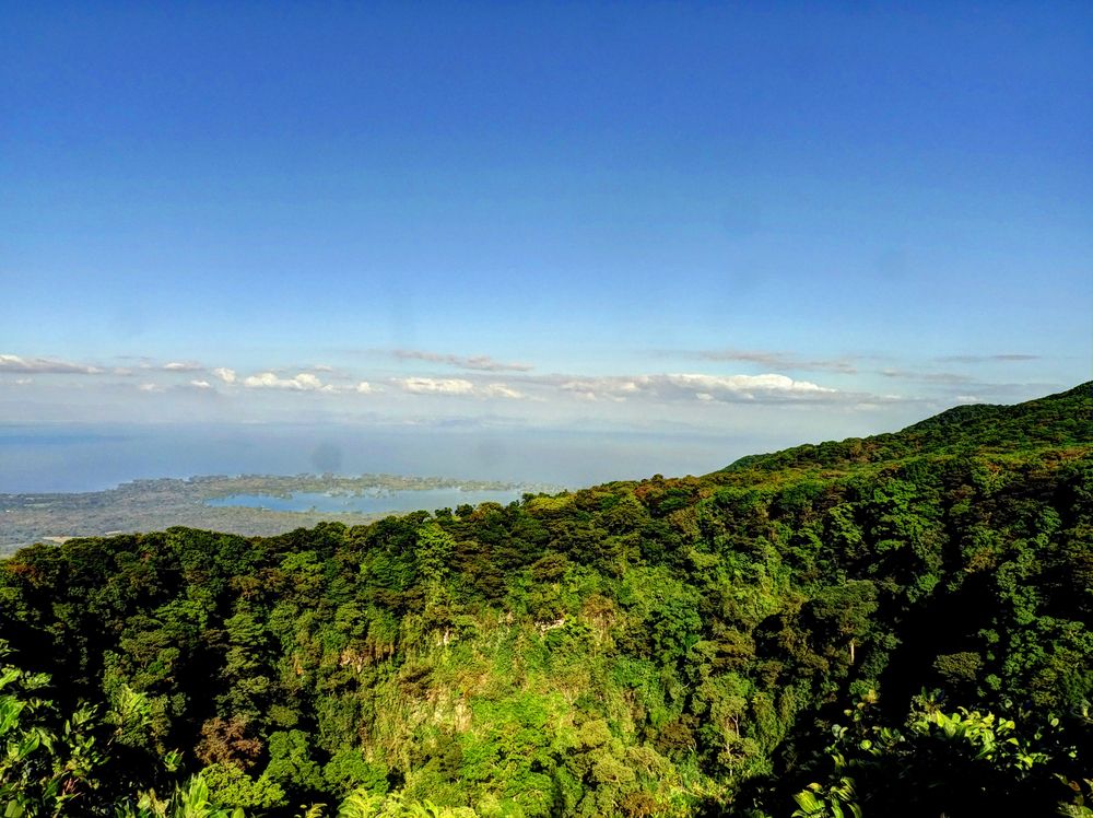 View of Mombacho Volcano Nature Reserve