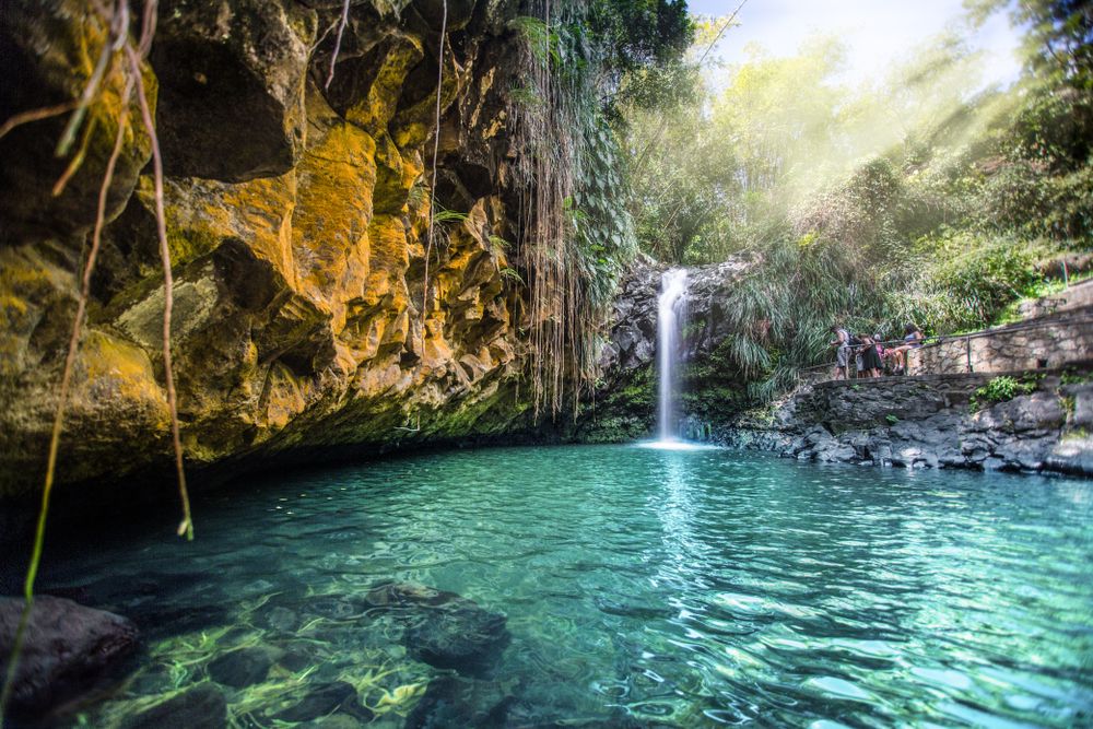 View of Annandale Waterfalls