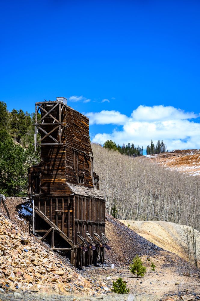 View of Mollie Kathleen Gold Mine