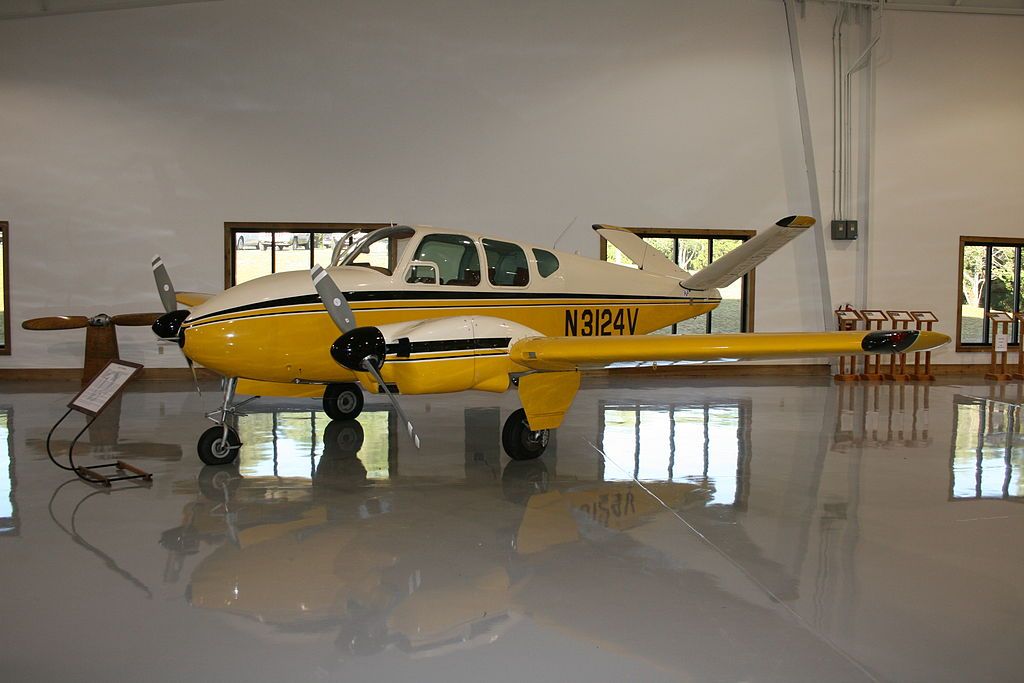 Interior of Beechcraft Heritage Museum