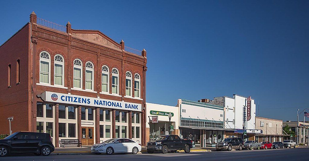 Buildings along Historic Downtown Taylor
