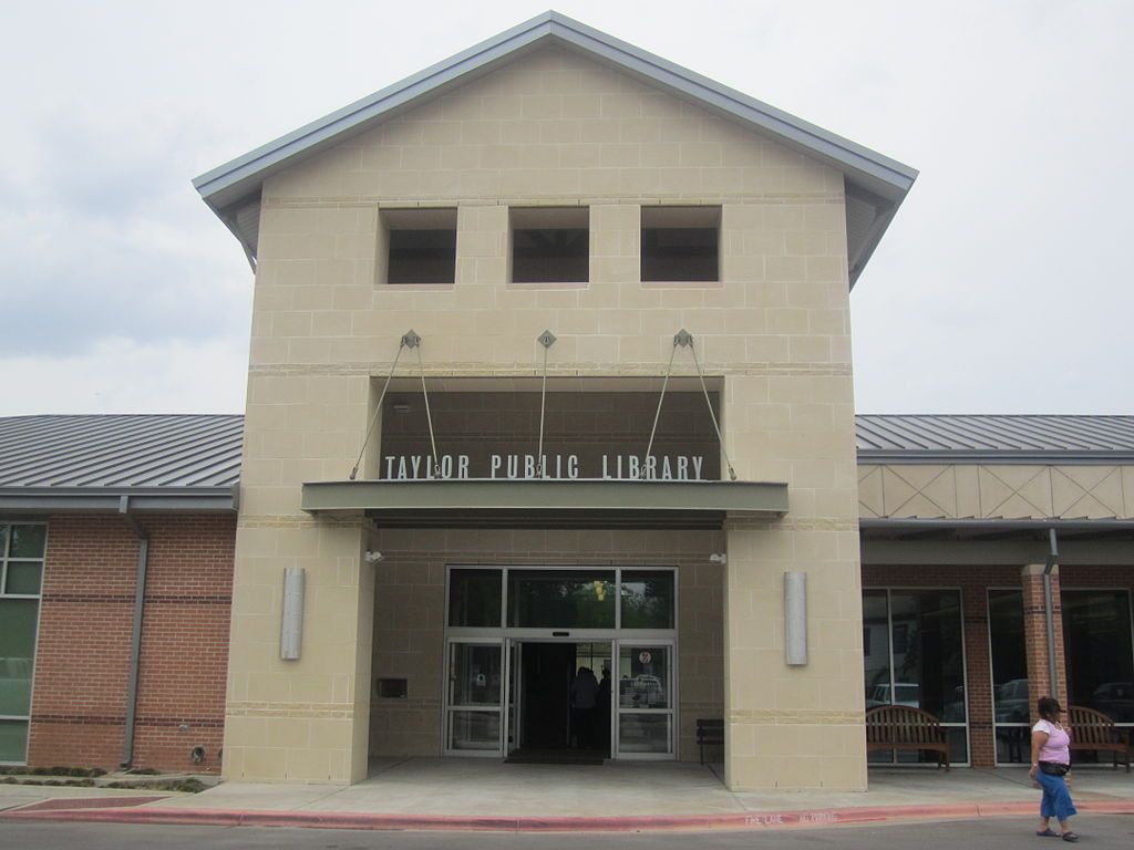 Exterior of Taylor Public Library