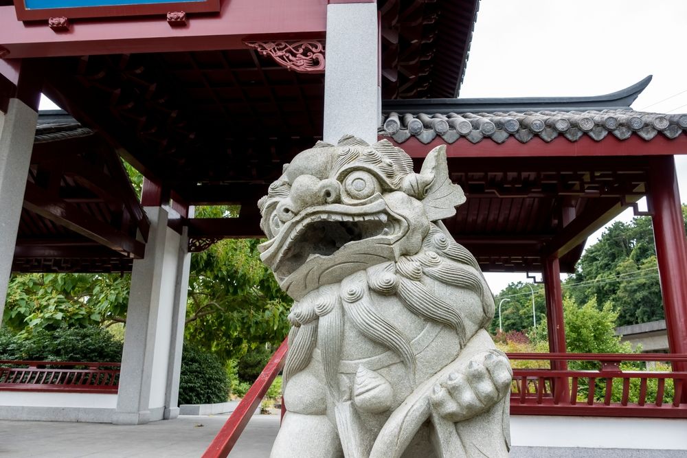 Sculpture at Tacoma Chinese Reconciliation Park