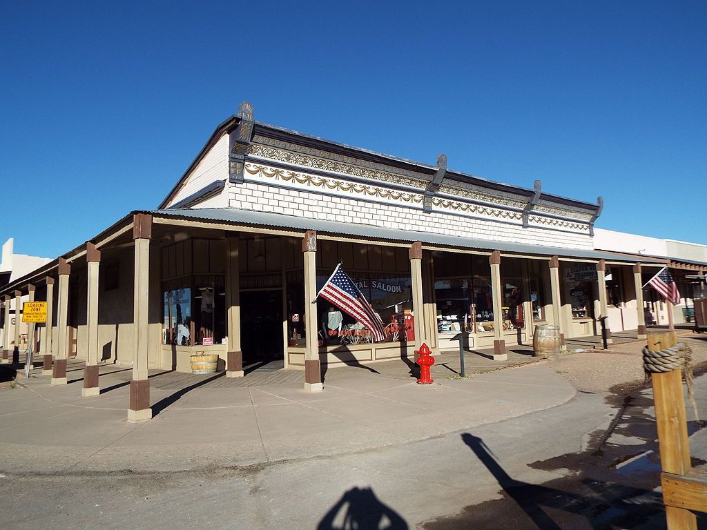 A saloon at East Allen Street