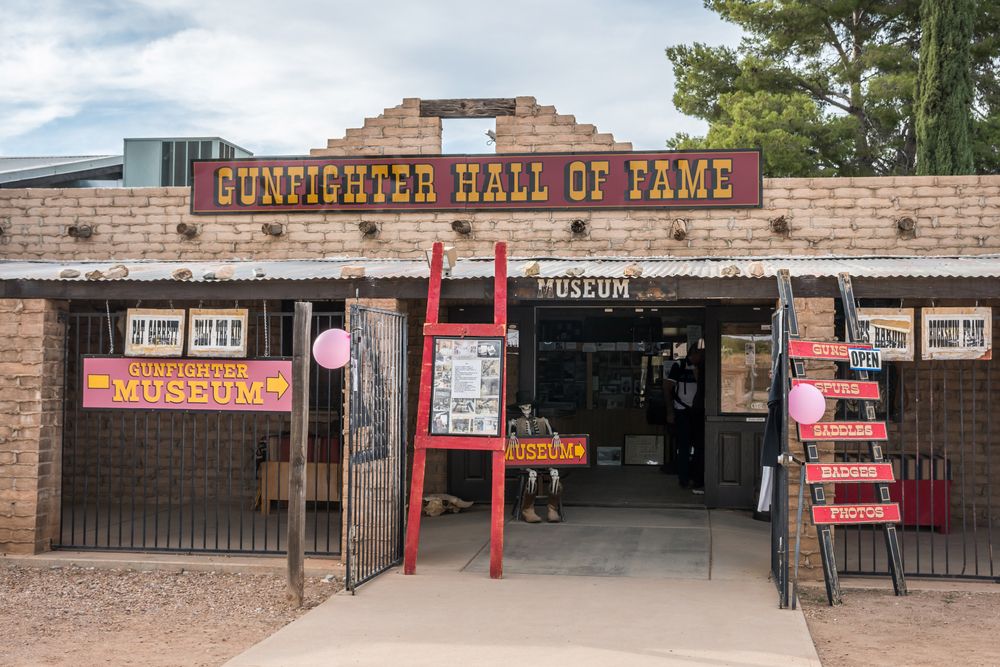 Exterior of Gunfighter Hall of Fame