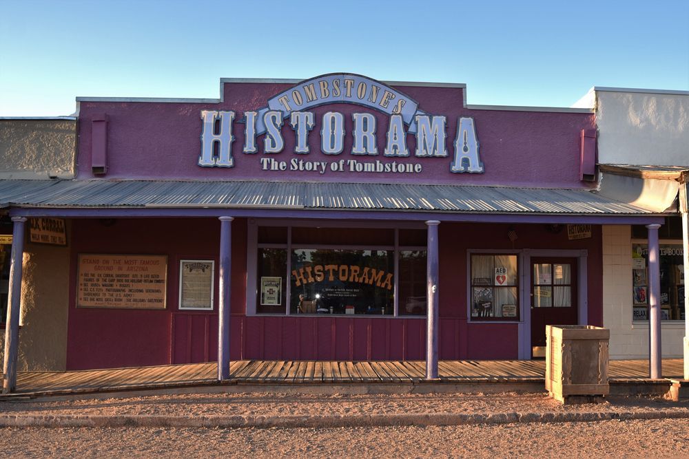 Exterior of Tombstone's Historama
