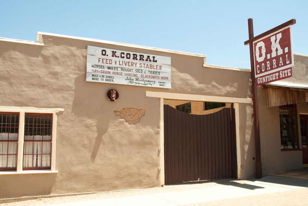 Exterior of O.K. Corral