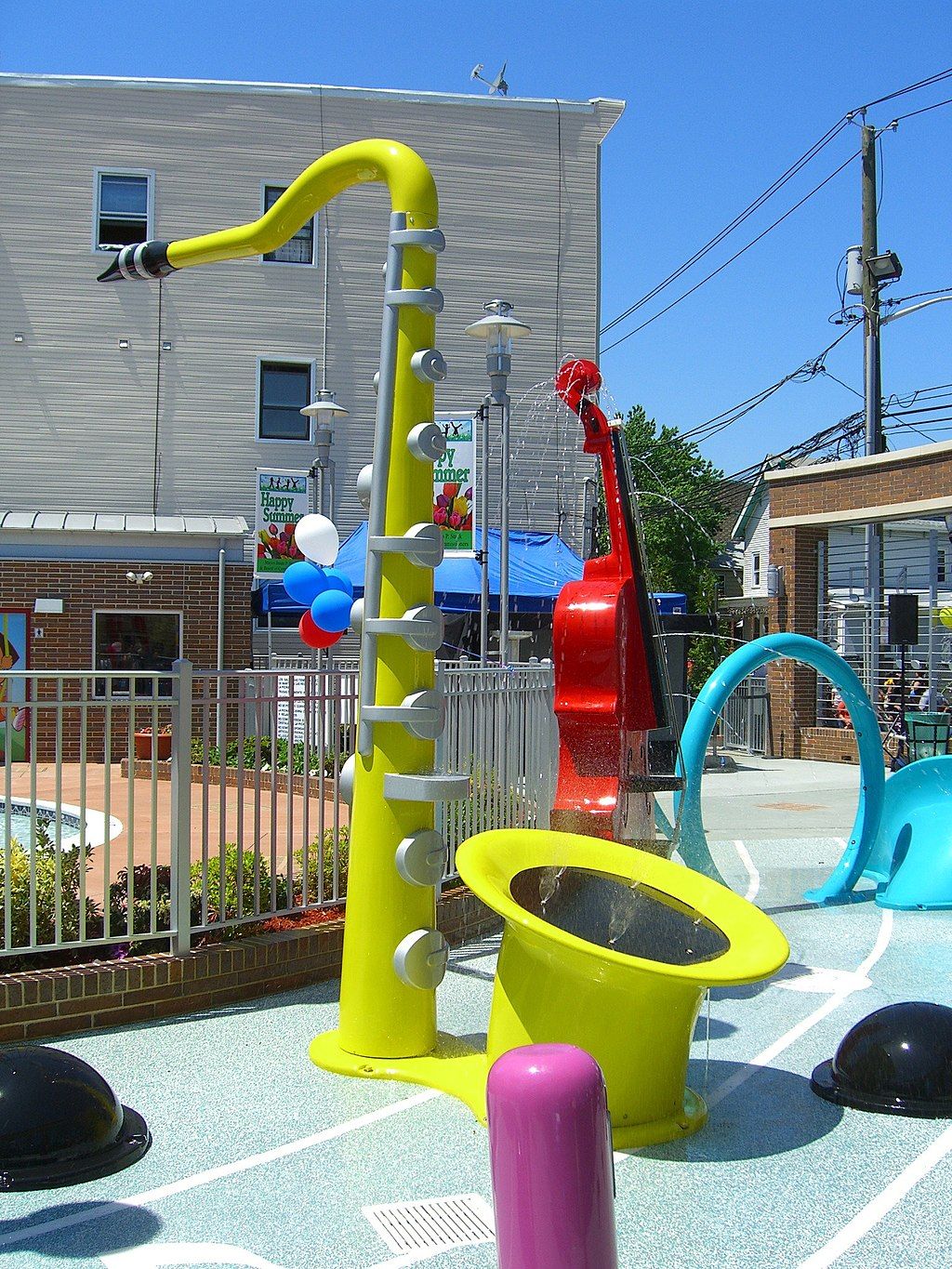 Sculptures at Michael A. Leggiero Music Park