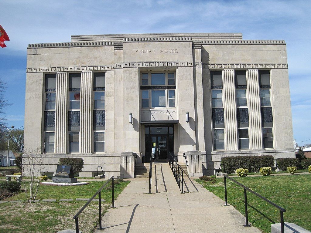 Exterior of Obion County Courthouse