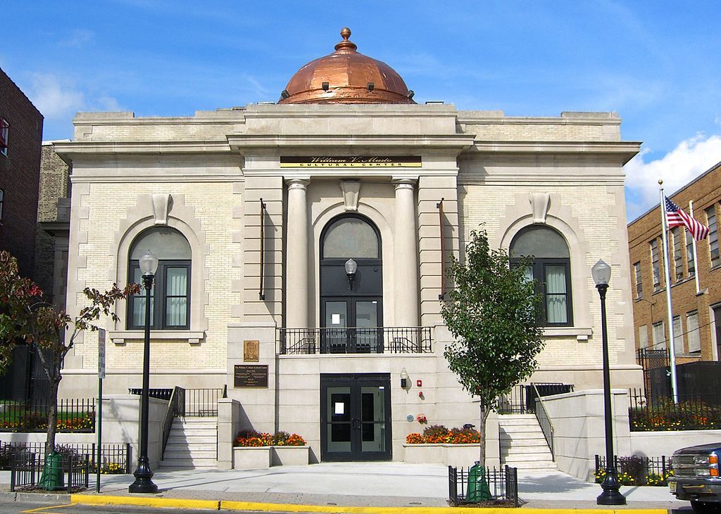 Exterior of William V. Musto Cultural Center
