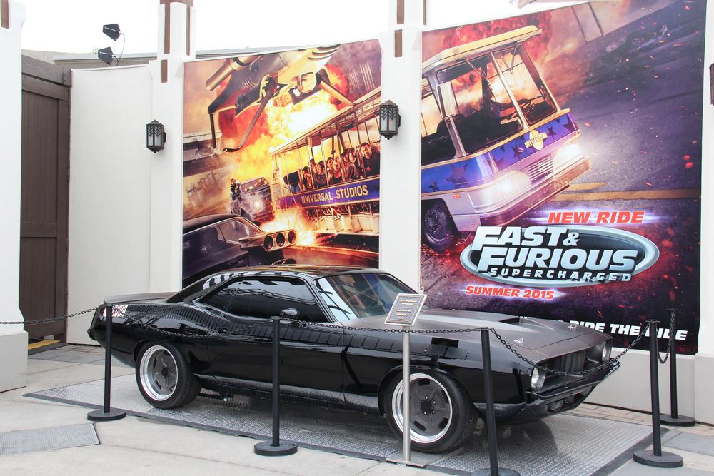 Plymouth barracuda vehicle at Fast & Furious Studio