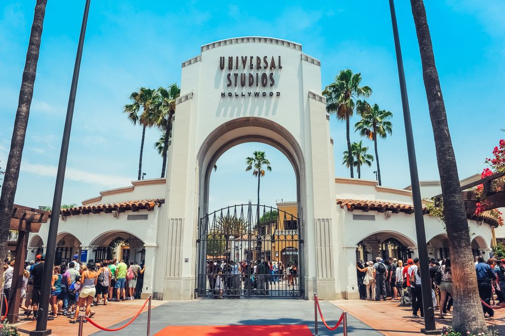 Entrance to the Universal Studios Hollywood