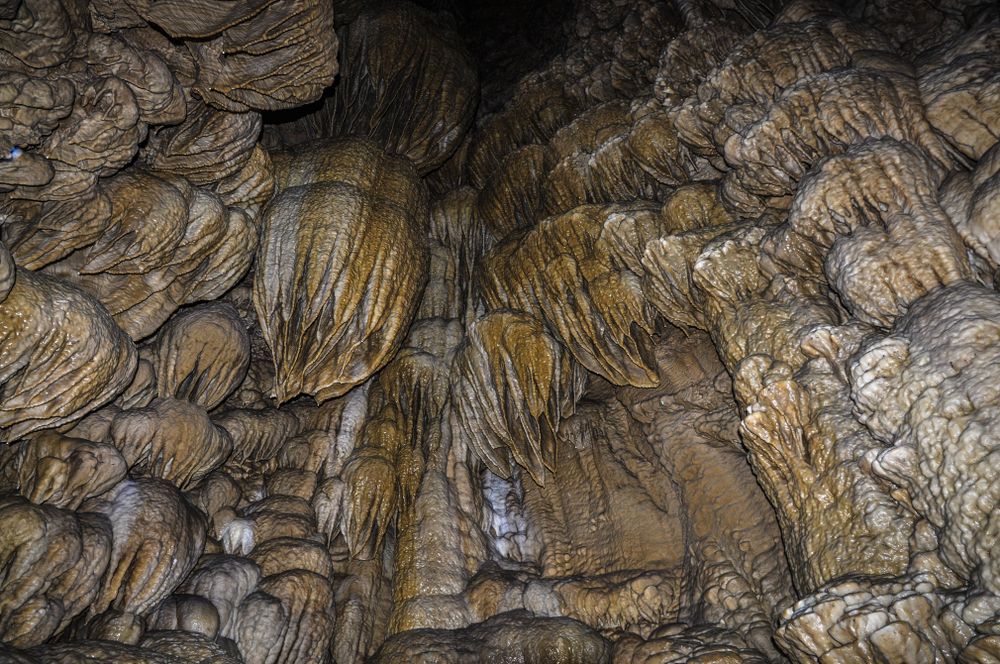 Inside View of Oregon Caves National Monument