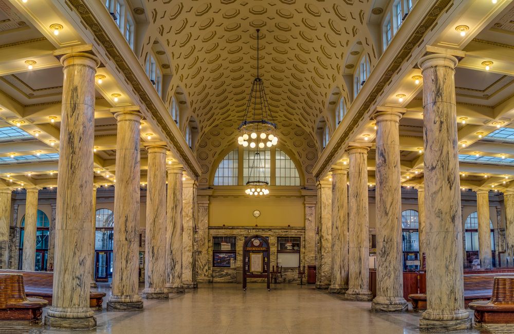 Interior of the Historic Union Station
