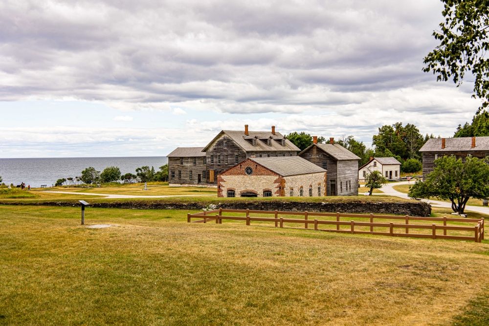 Daytime view of Fayette Historic State Park