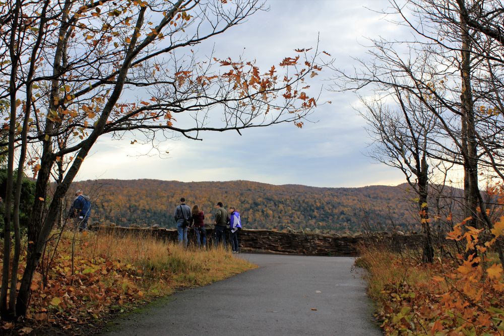 People at Porcupine Mountains