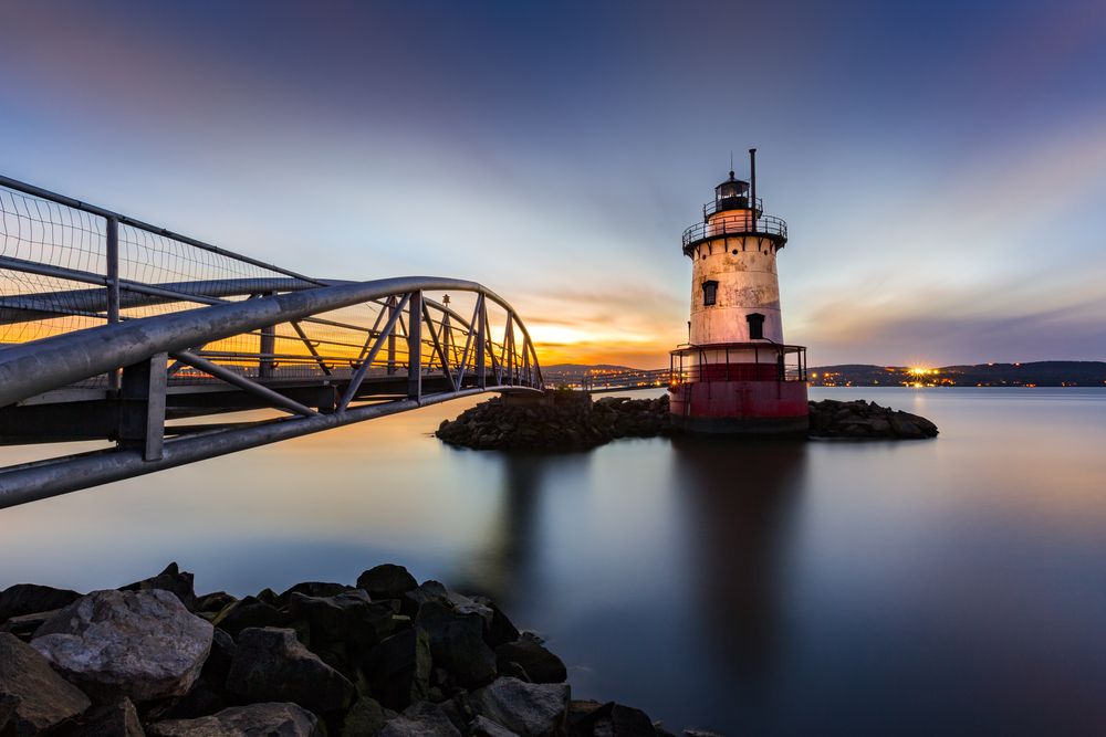 Outside View of Sleepy Hollow Lighthouse