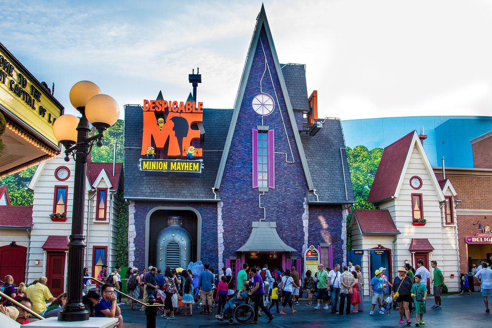 Exterior of Despicable Me: Minion Mayhem