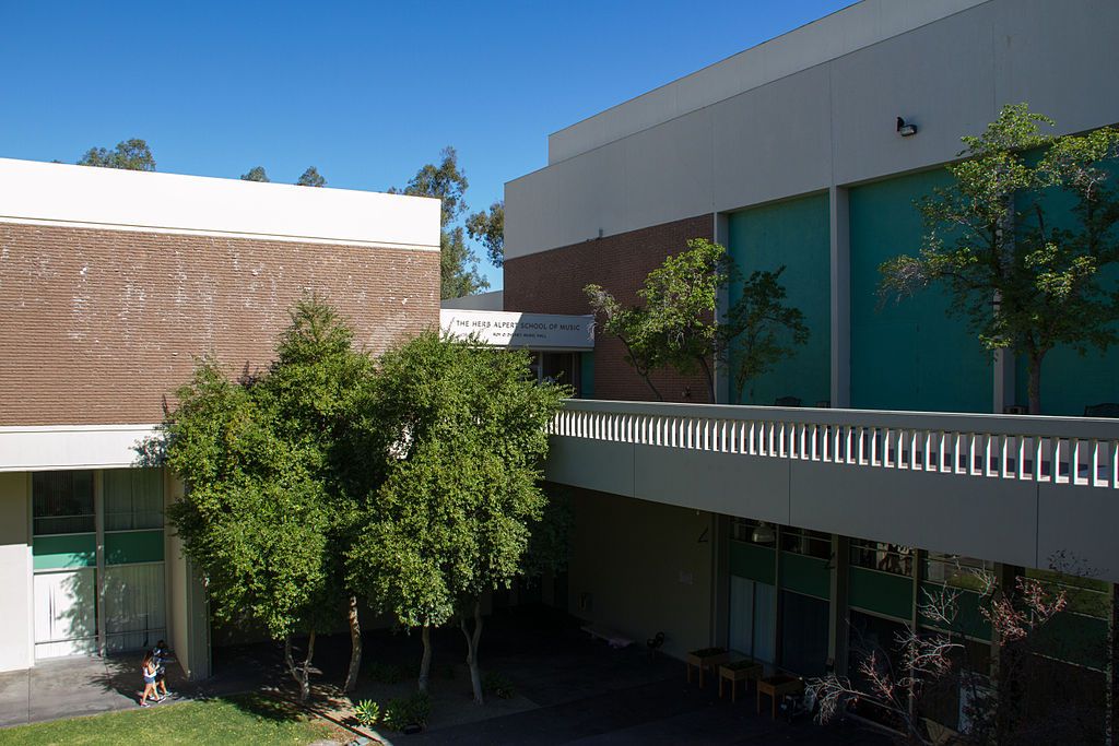 Name wall of California Institute of the Art