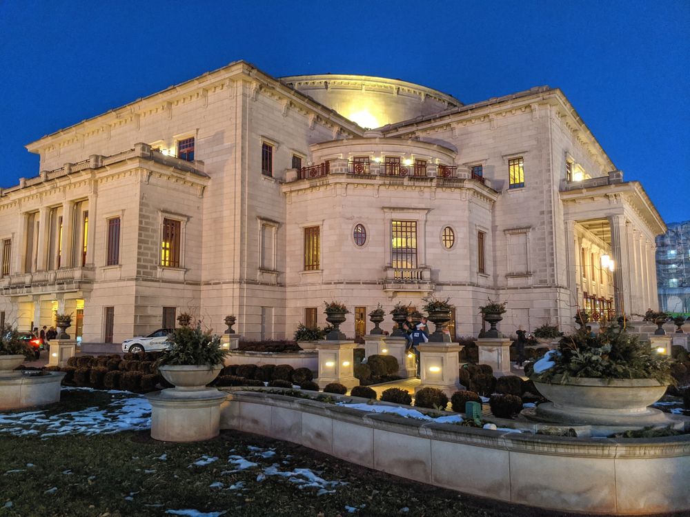 Front View of Center for the Performing Arts