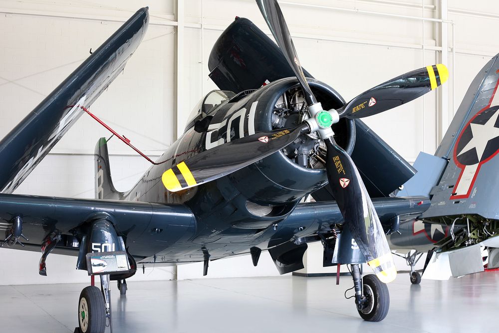 A display in the Military Aviation Museum