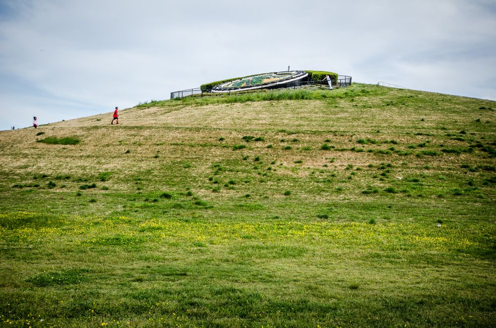 Landscape of Mount Trashmore Park